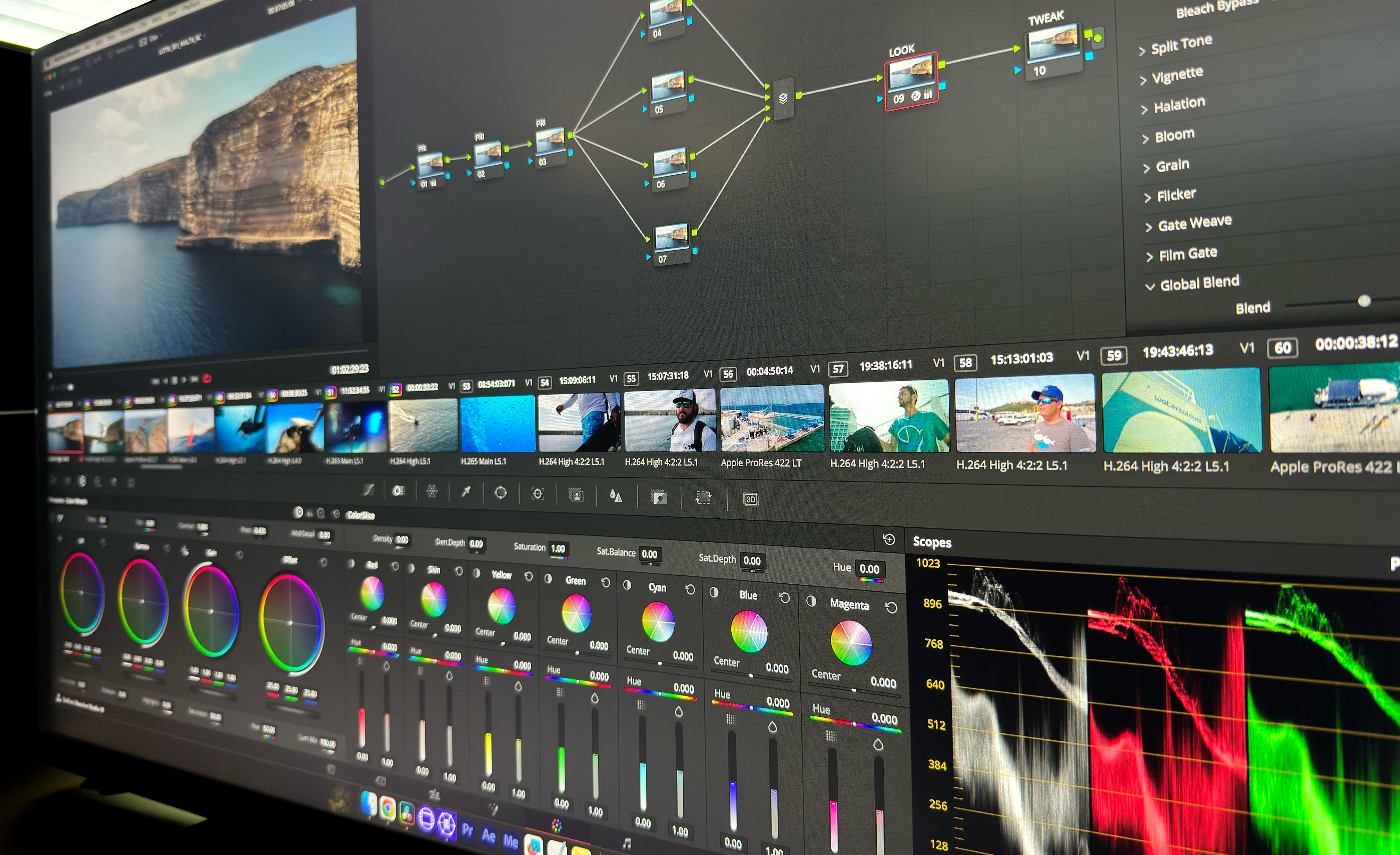 Color Correction and Grading